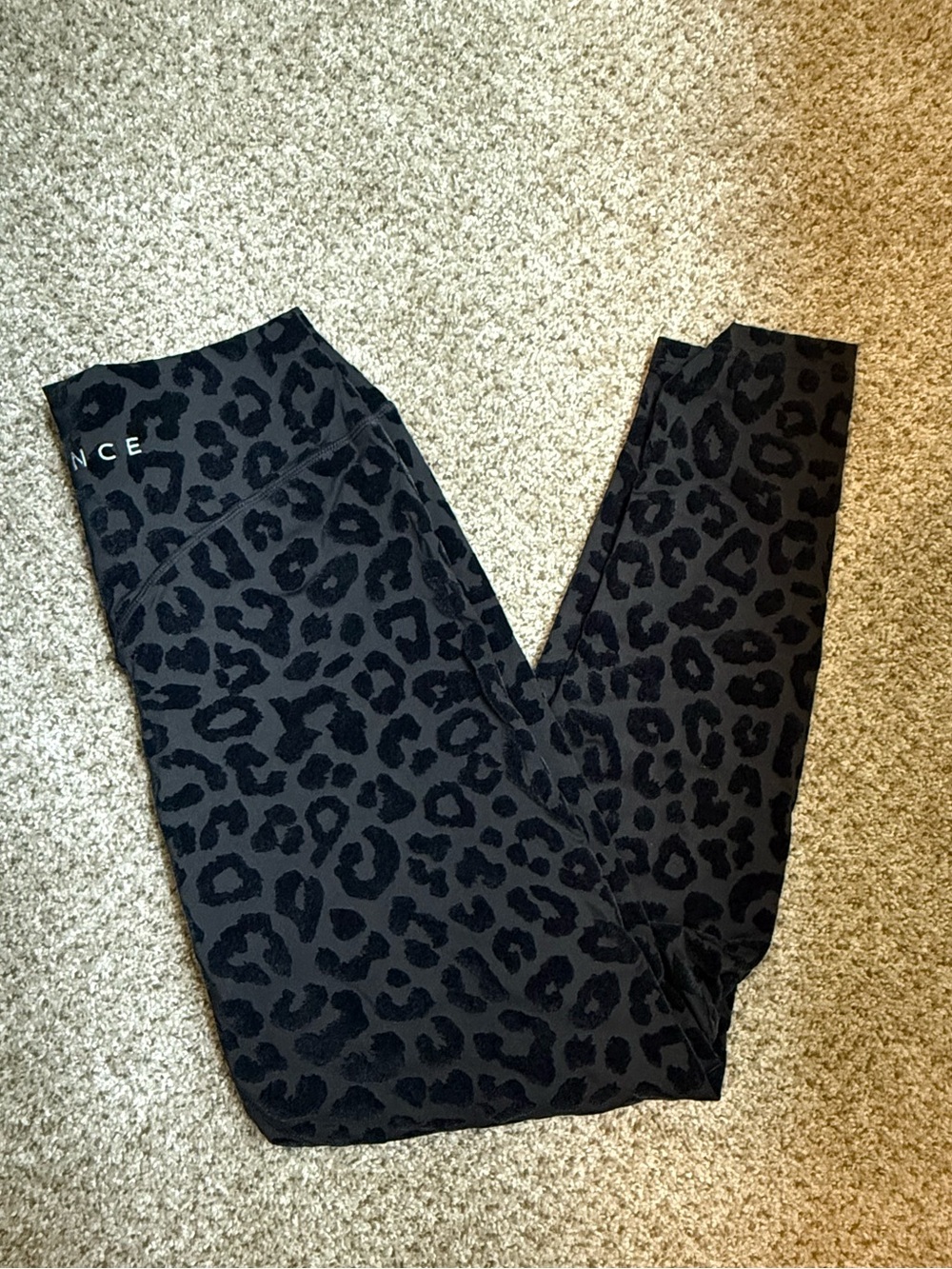 Balance Athletica Black Leopard Legging